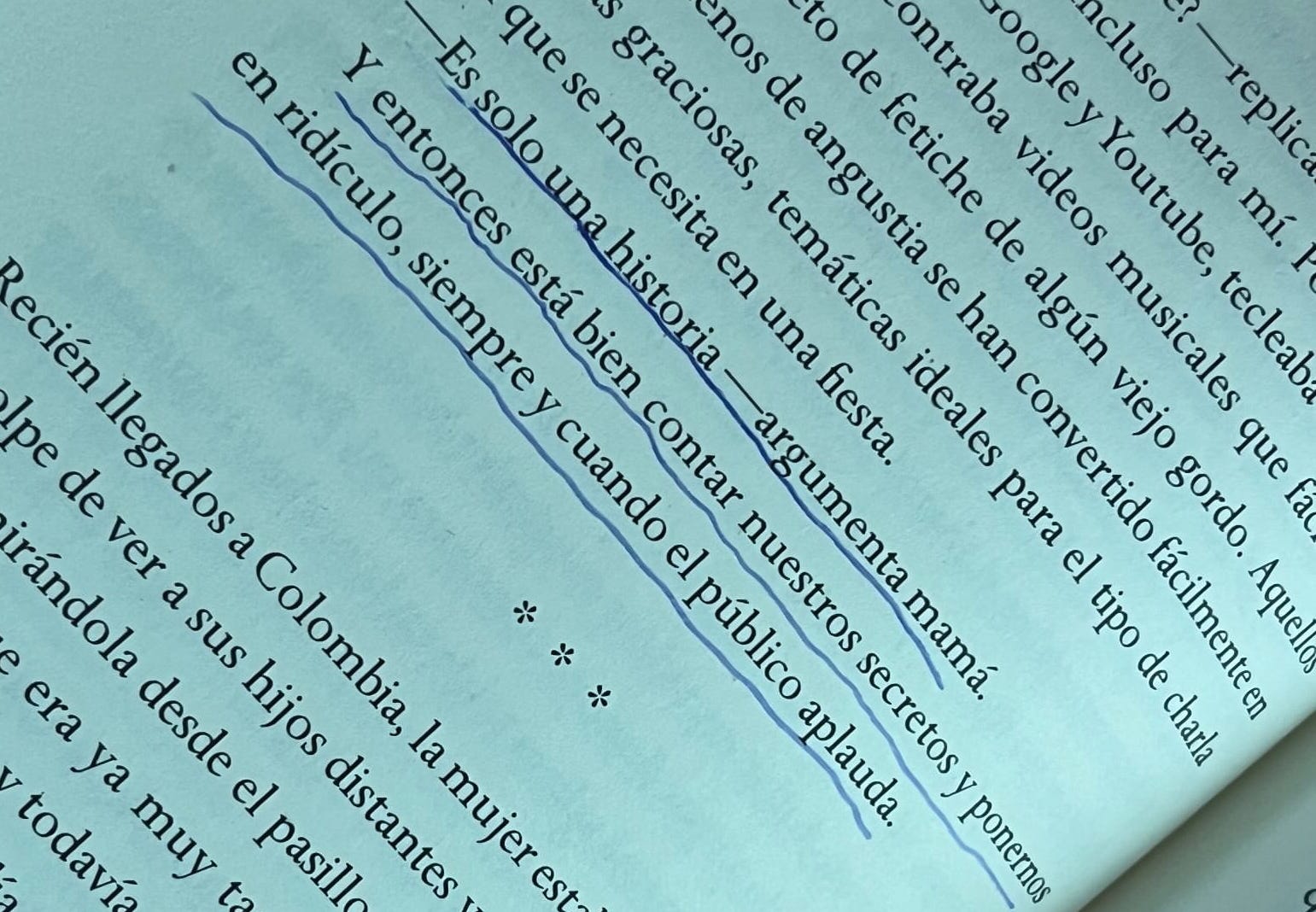 hablar grande, hablar corriendo, hablar brillante