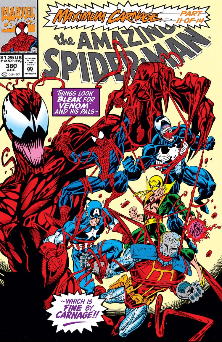 Revisiting “Maximum Carnage” Part 1 - by Josh Link