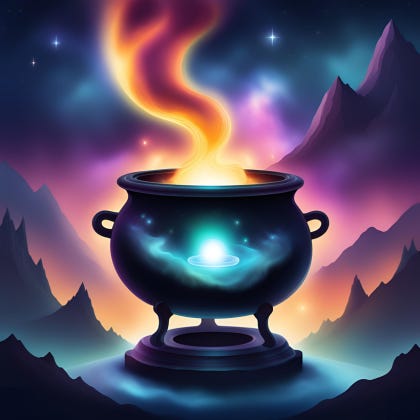 The Cosmic Cauldron: Soul Alchemy for Modern Life logo