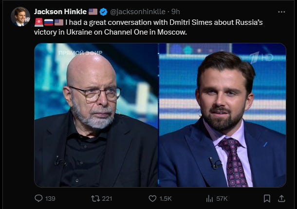 Dimitri Simes Sr. and Jackson Hinkle.