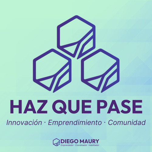 Haz que pase - Innovación · Emprendimiento · Comunidad logo
