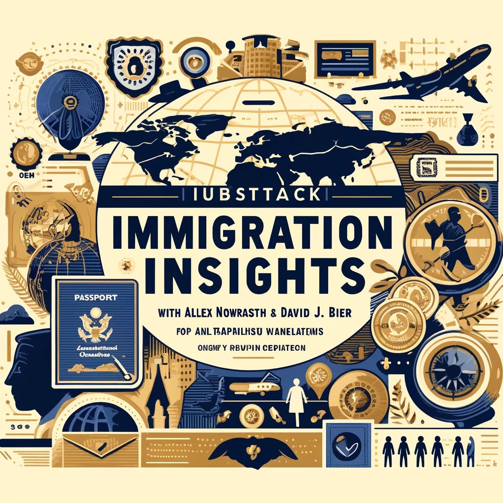 Immigration Insights by Alex Nowrasteh and David J. Bier logo