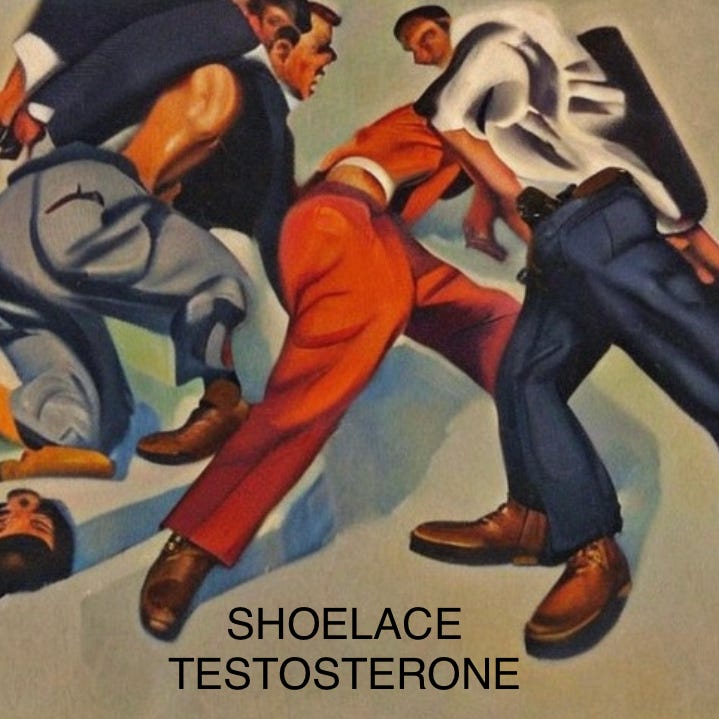 Shoelace Testosterone logo