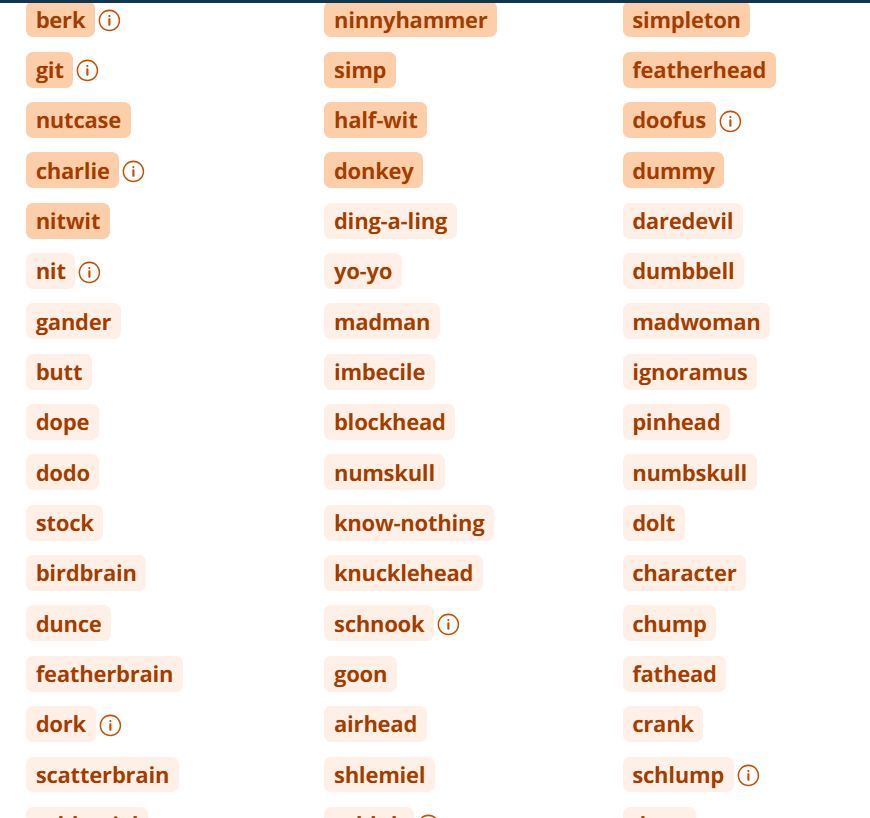 On turkey synonyms and gorilla edits by Nicole Wilbur