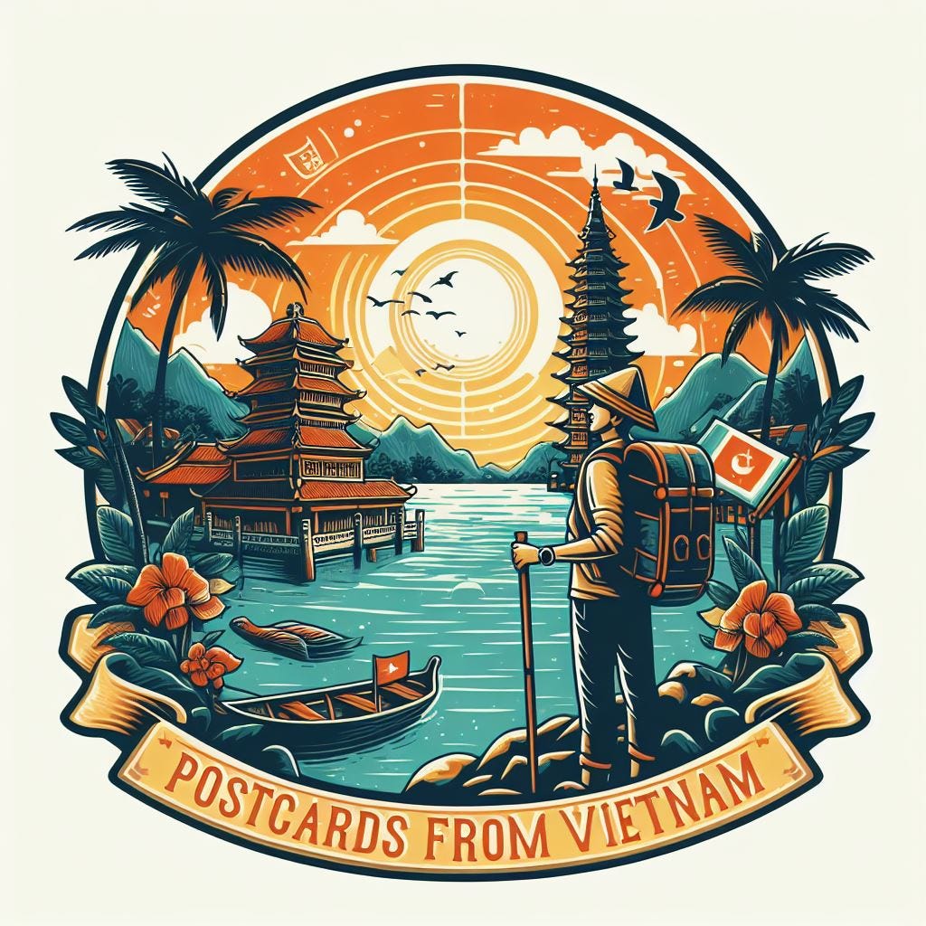 Postcards from Vietnam logo