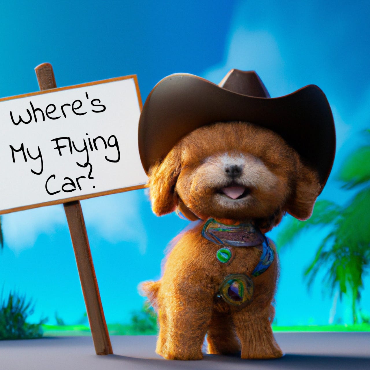 Artwork for Where's My Flying Car