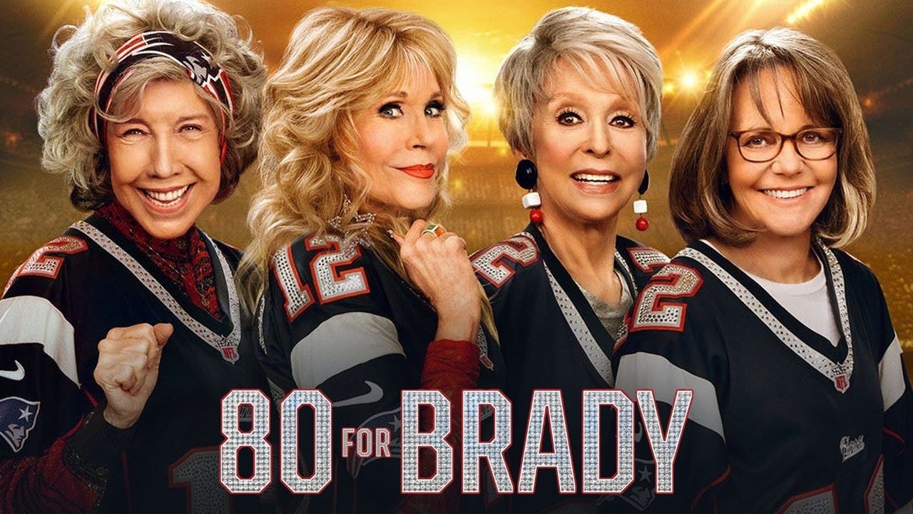 Watch: Lily Tomlin, Jane Fonda cheer on Tom Brady in '80 for Brady