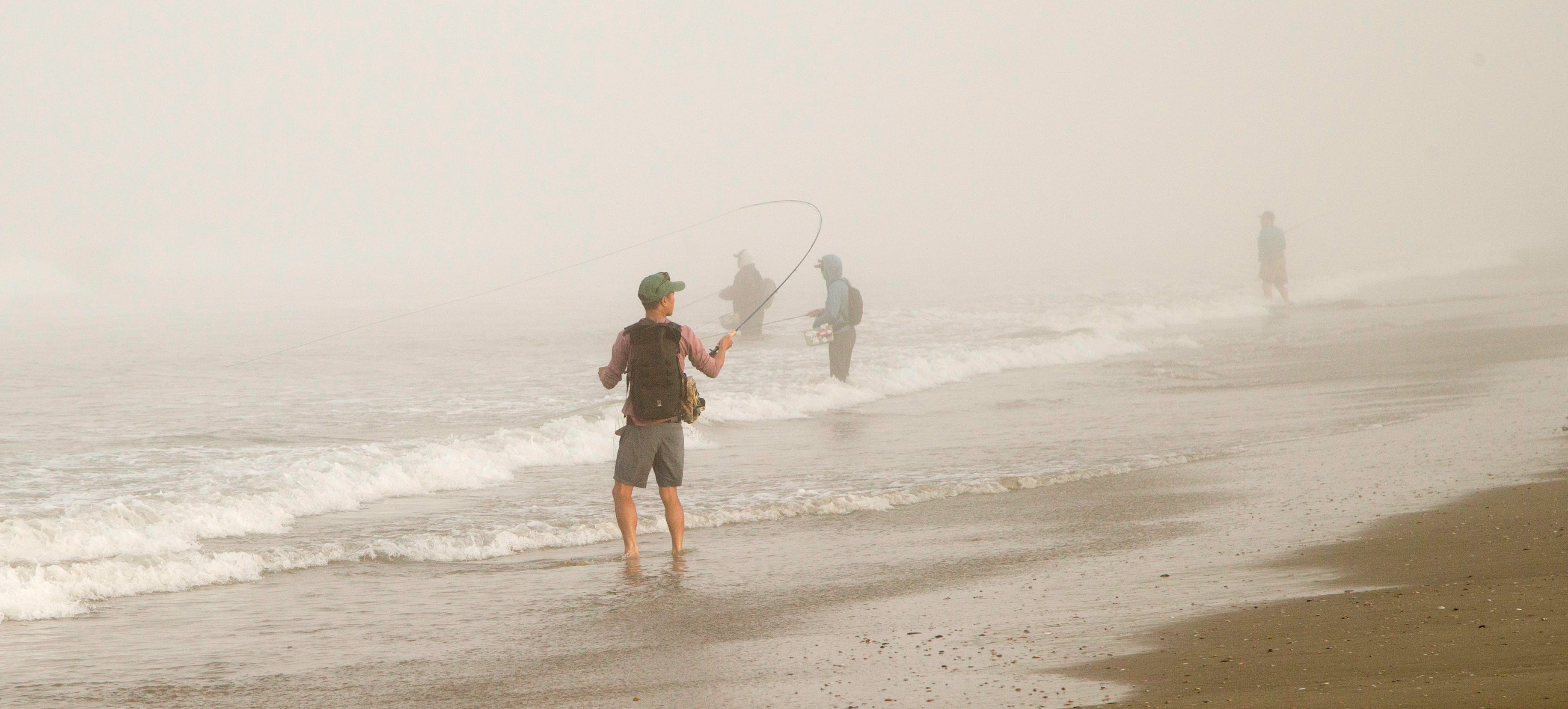 Hey Ken! 'Just beach' includes cool fly fishing