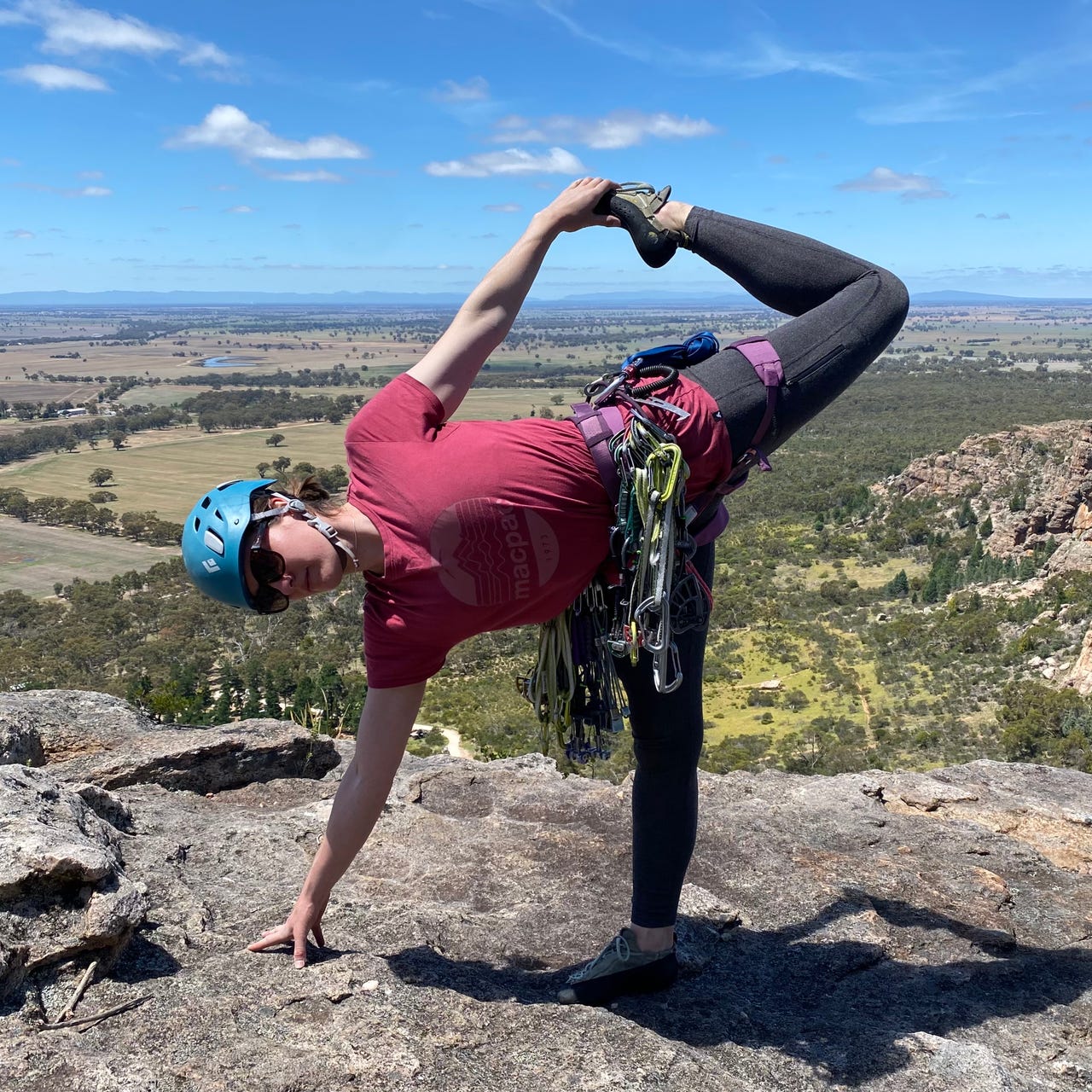 Between a Rock and a Hard Pose logo