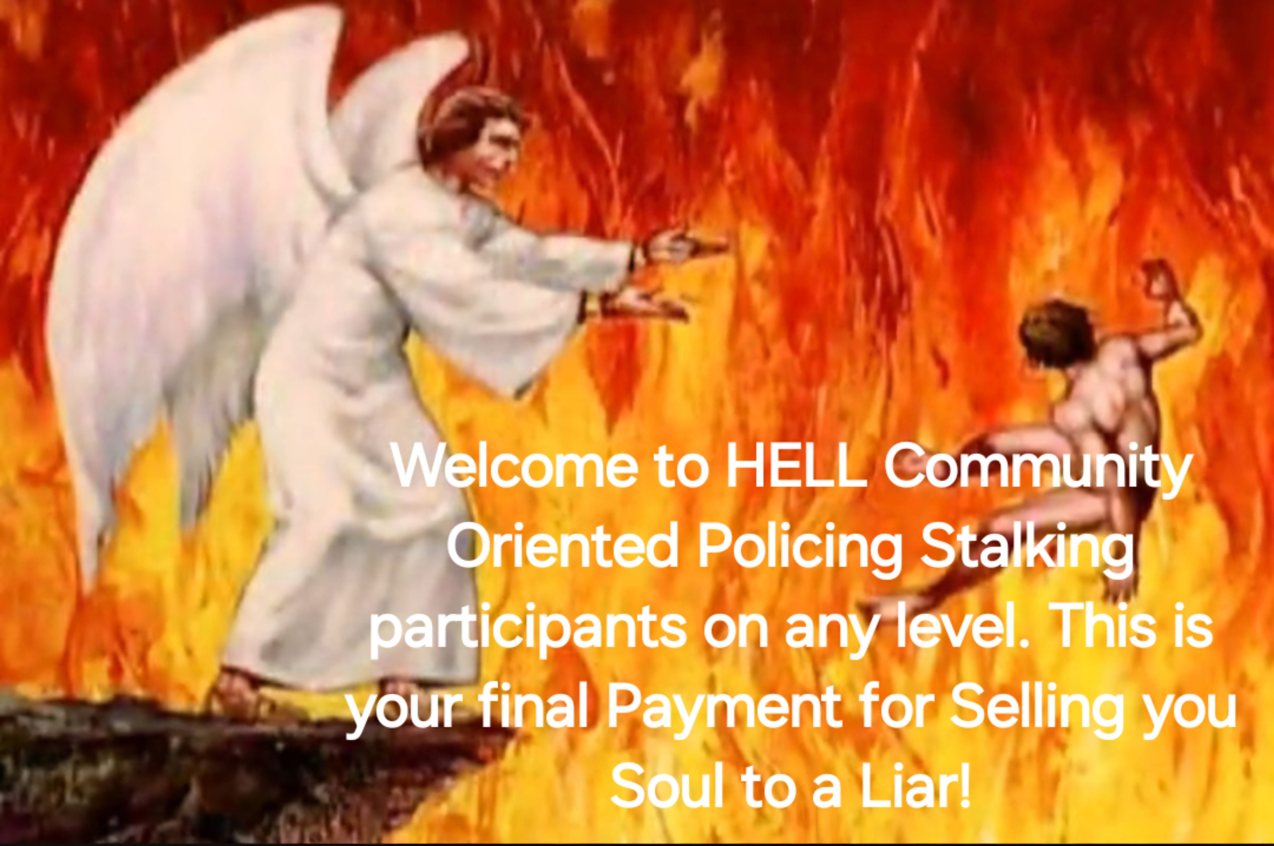 100 Reasons why Community Oriented Policing Stalking Participants BURN