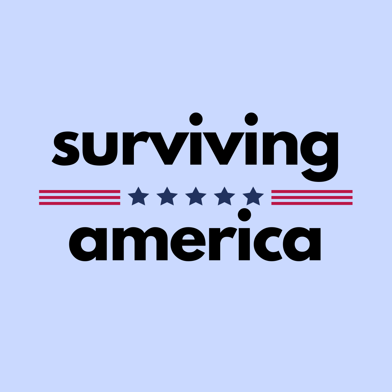 Surviving America by James Walton logo