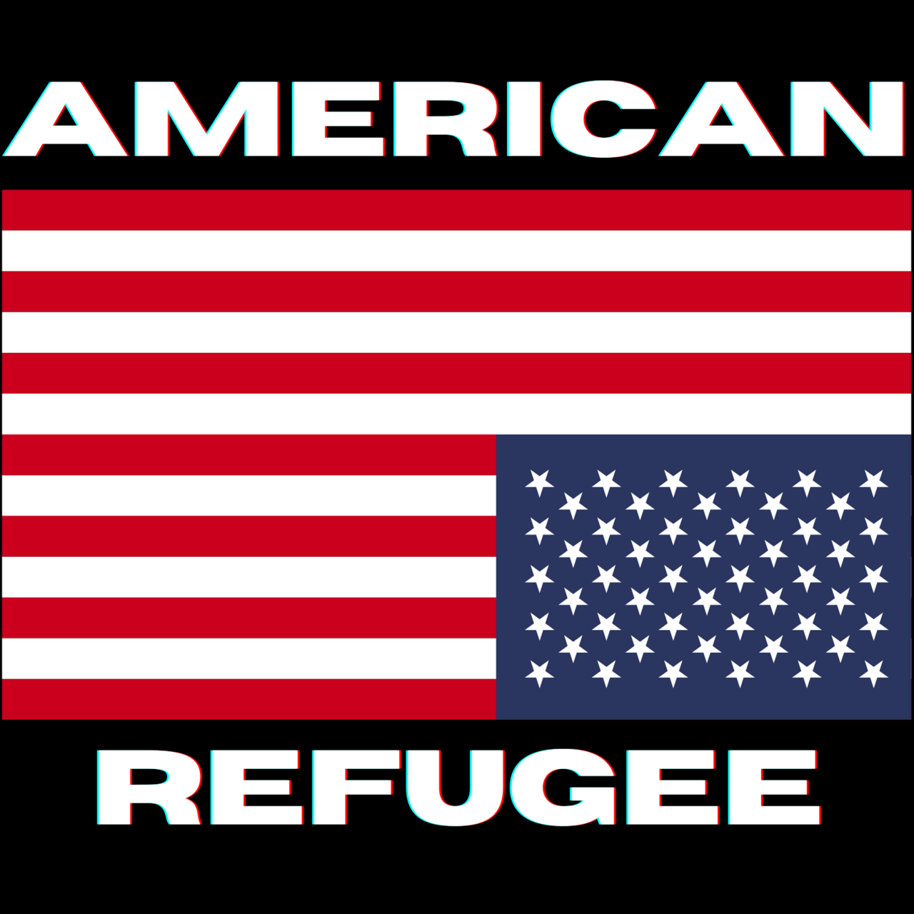 The American Refugee logo