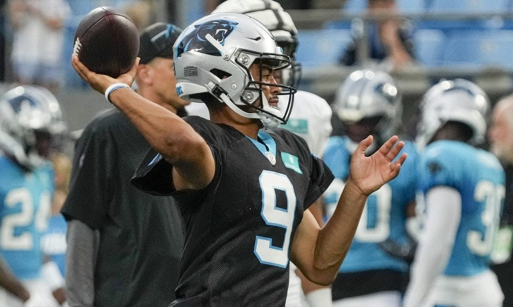 Panthers' QB situation could get interesting moving forward