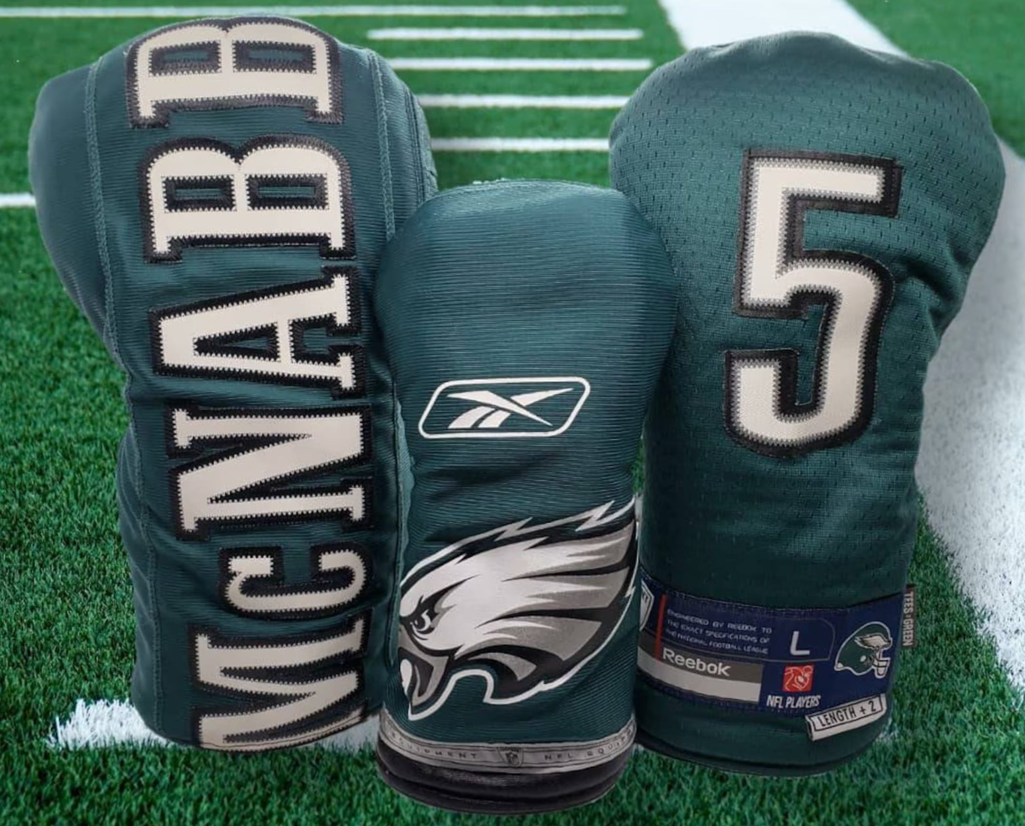 Philadelphia Eagles Golf Bag, Eagles Head Covers, Sports Equipment