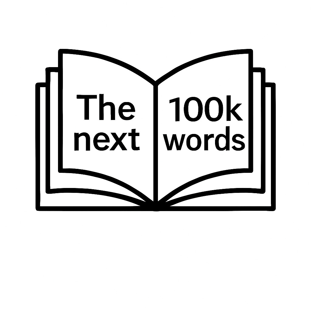 The next 100,000 words: Writings on Education by a Teacher logo