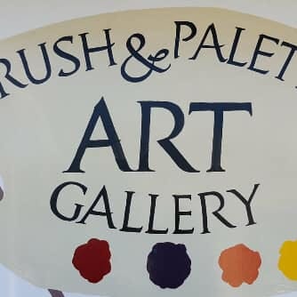 Brush and Palette Art logo