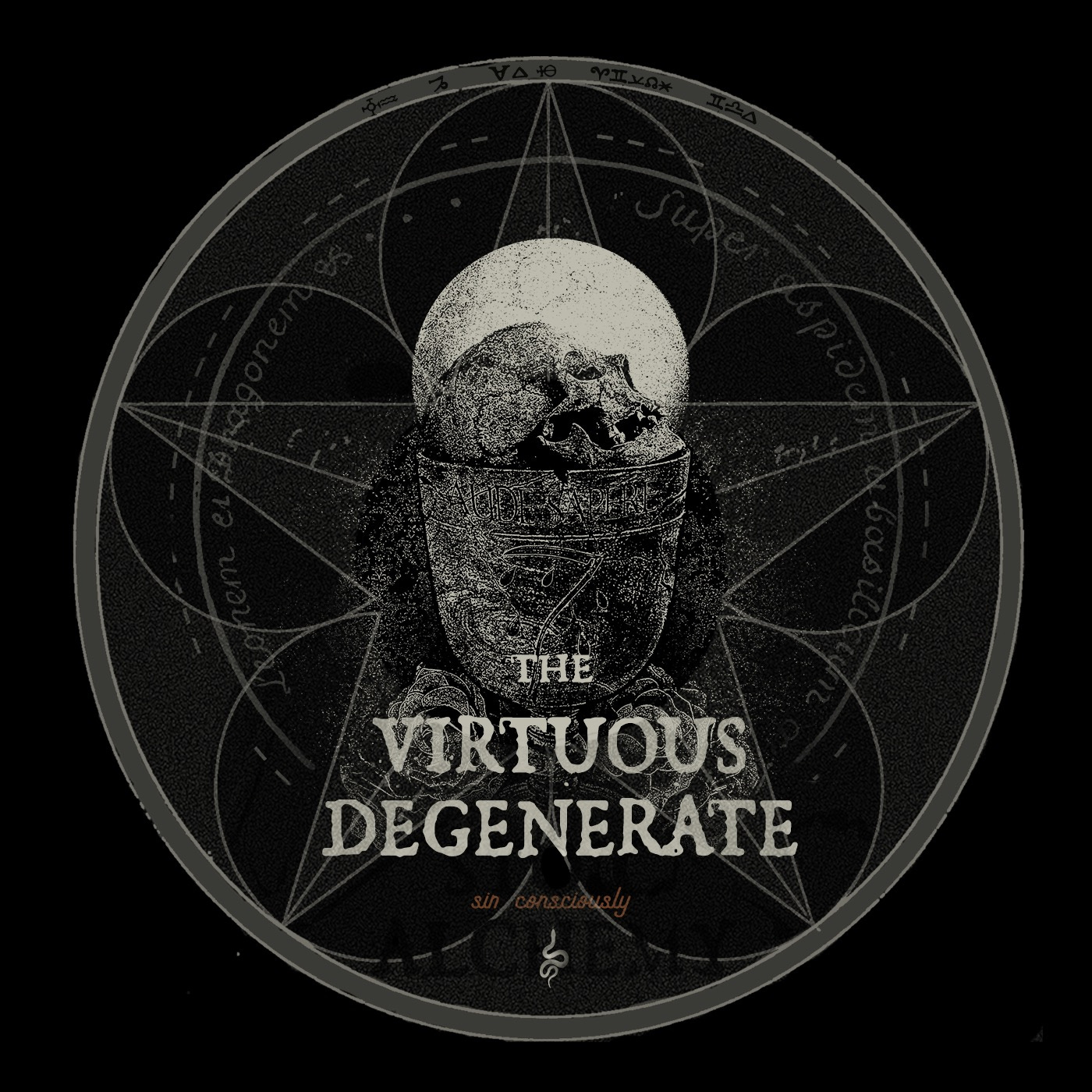 The Virtuous Degenerate logo