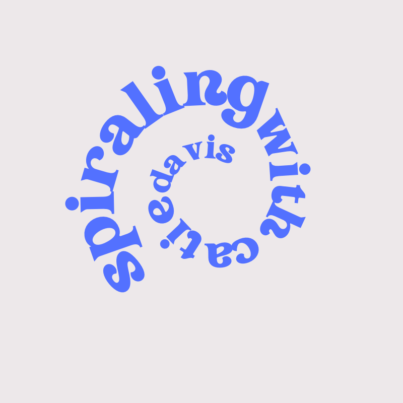 spiraling logo