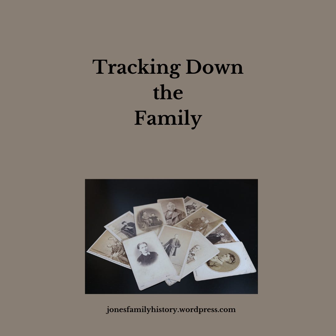 Tracking Down The Family logo