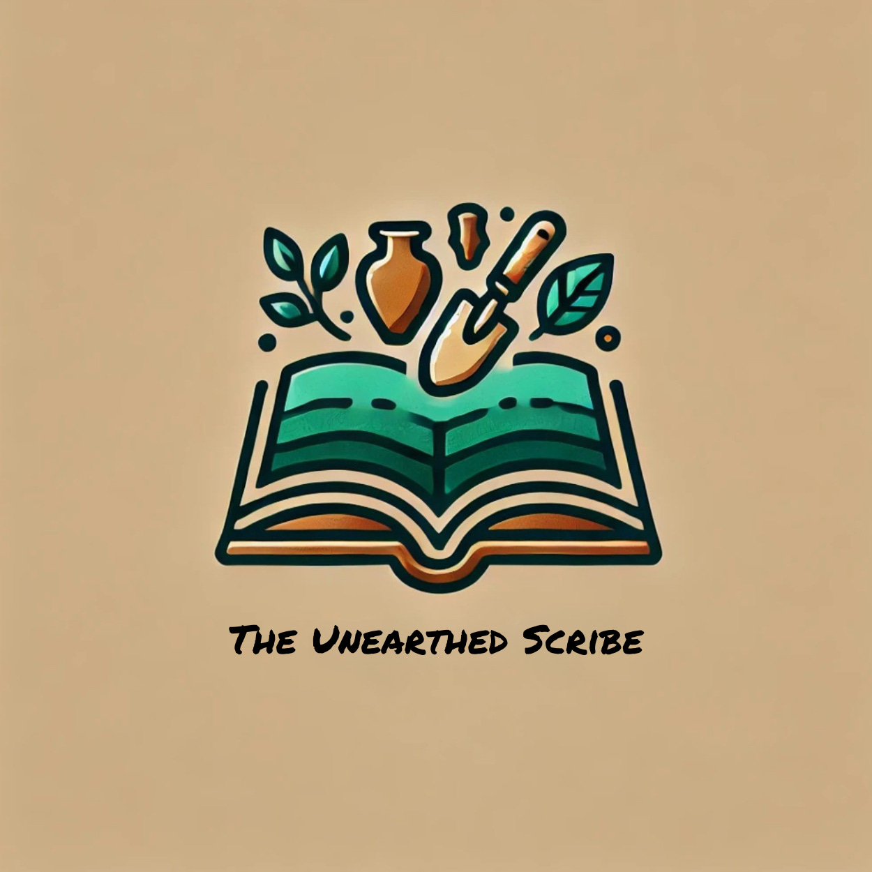 The Unearthed Scribe logo