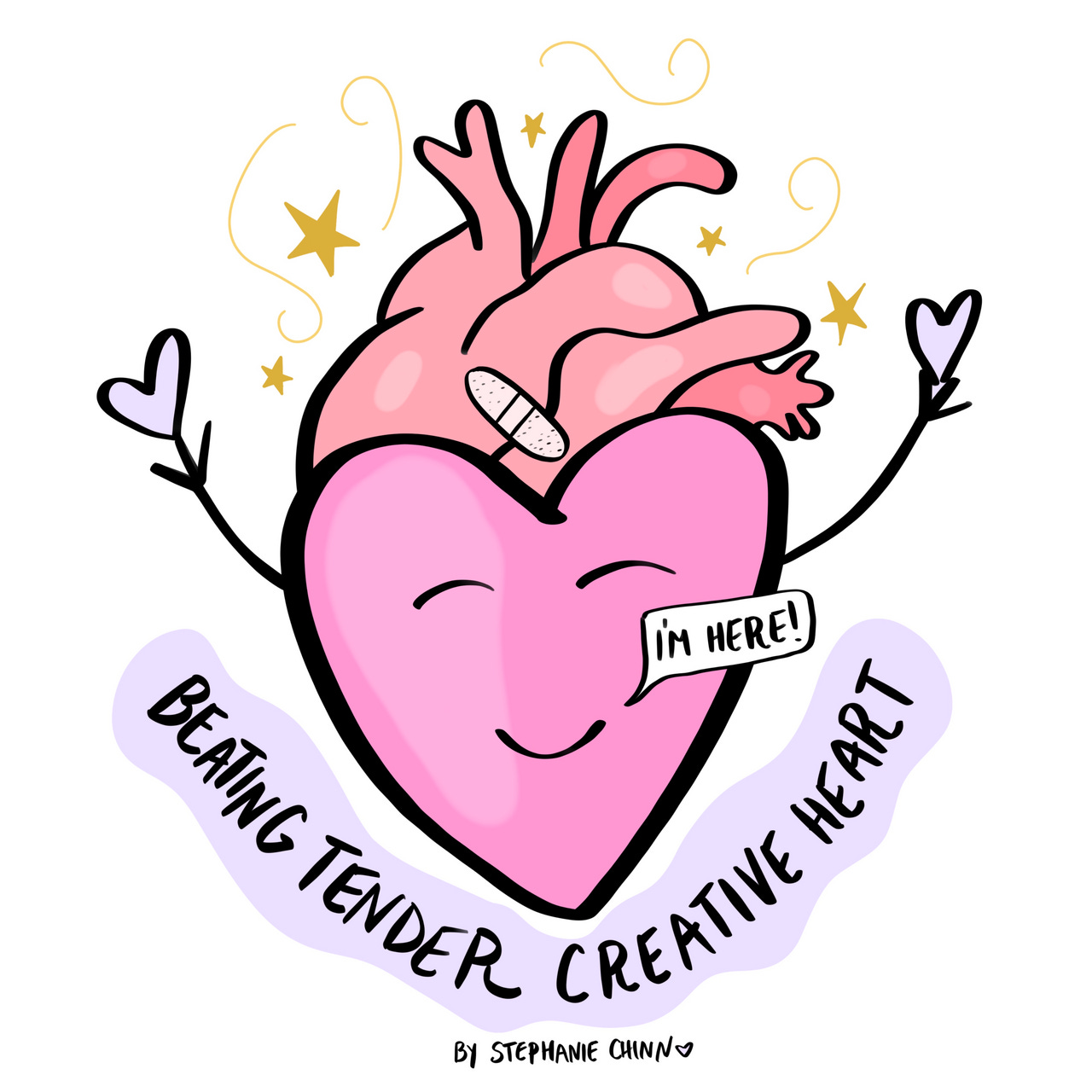 Our Beating Tender Creative Hearts. logo