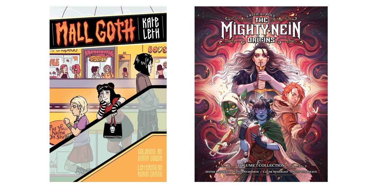 Mall Goth, Book by Kate Leth, Diana Sousa, Robin Crank
