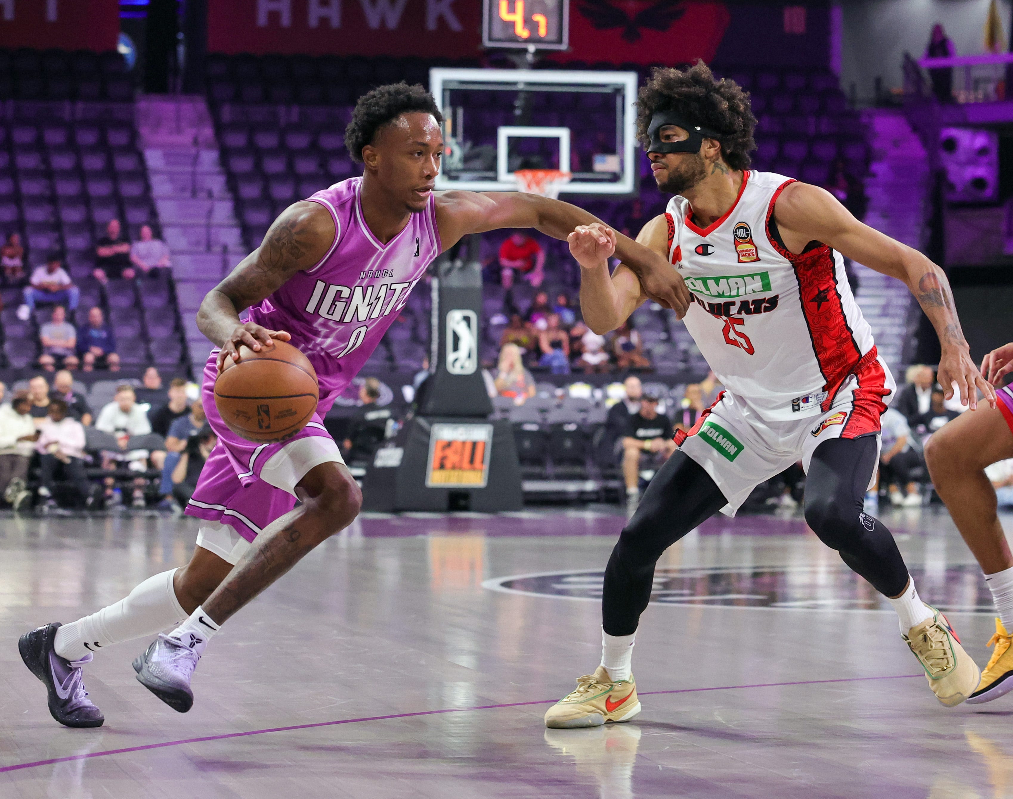 NBA draft prospects star in G League exhibition, Basketball