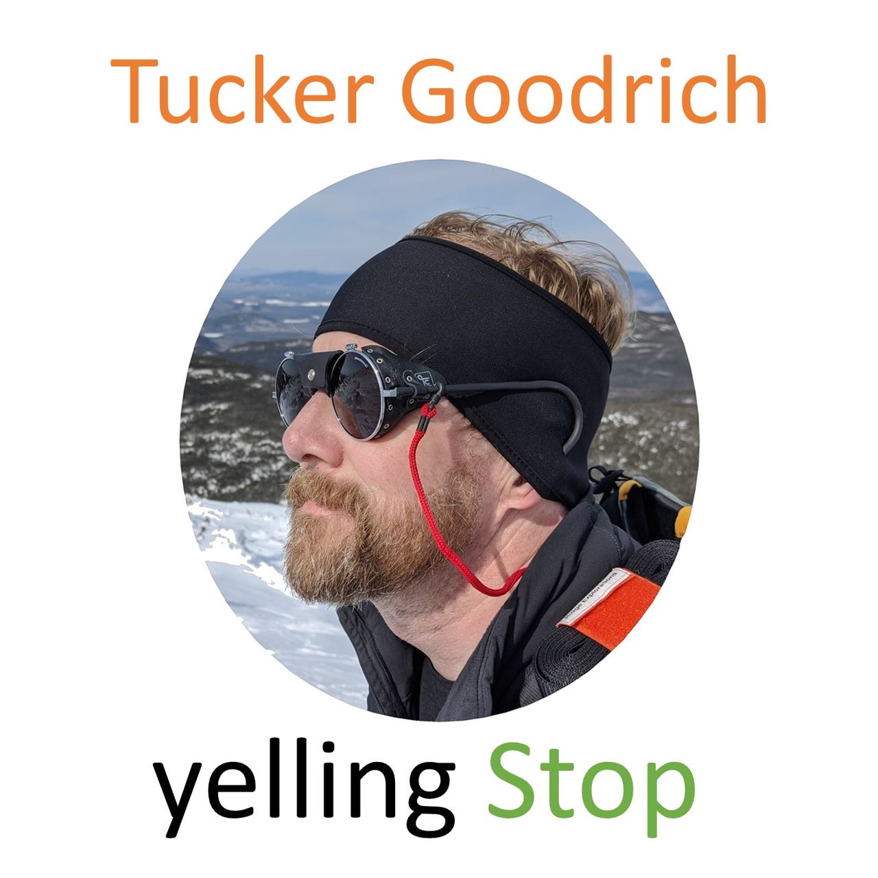 Artwork for Tucker Goodrich: yelling Stop