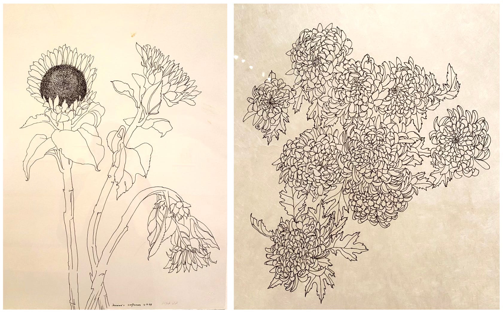 Ruth Asawa's Flowers