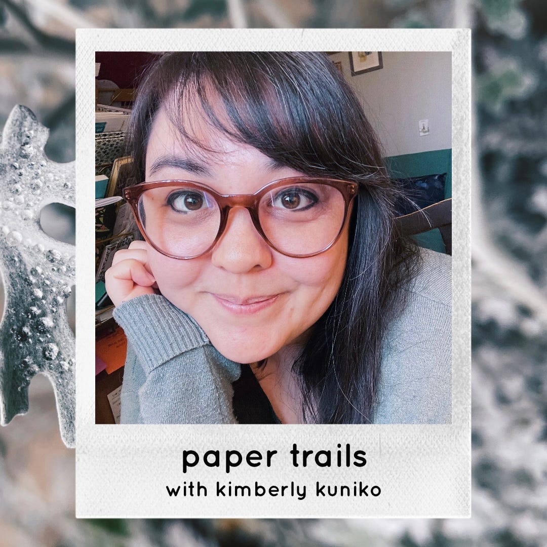 Artwork for Paper Trails with Kimberly Kuniko