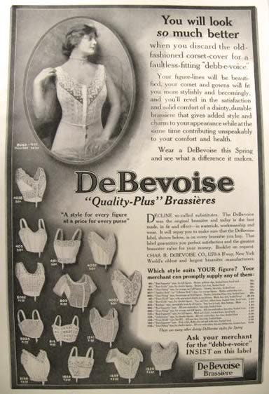 Knowledge Zone, The Online Support: Invention of BRASSIERE (1889) (Cadolle  introduces a revolutionary new undergarment for women)