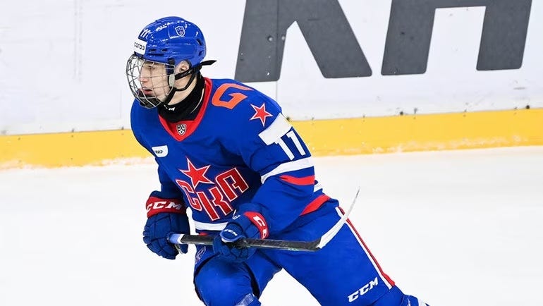 2024 Draft: RW Ivan Demidov's KHL season opener