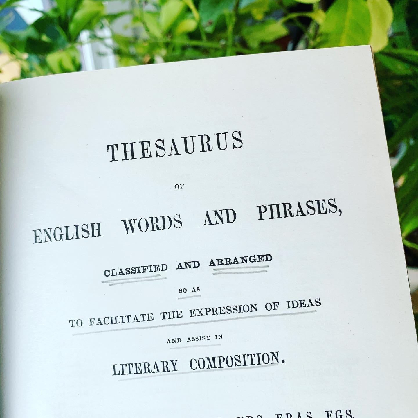 La palabra exacta roget y su thesaurus