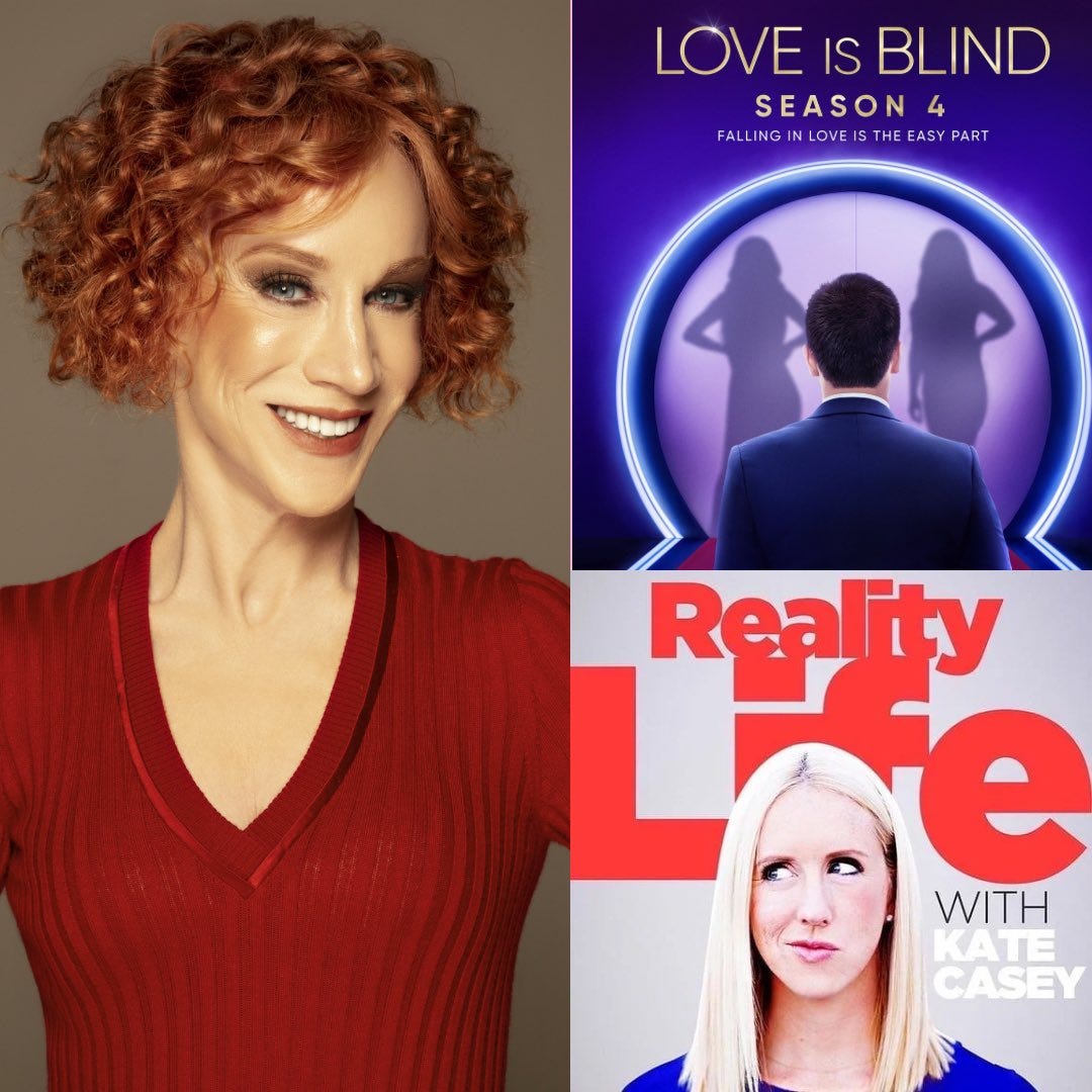 Kathy Griffin Reviews Love is Blind 4