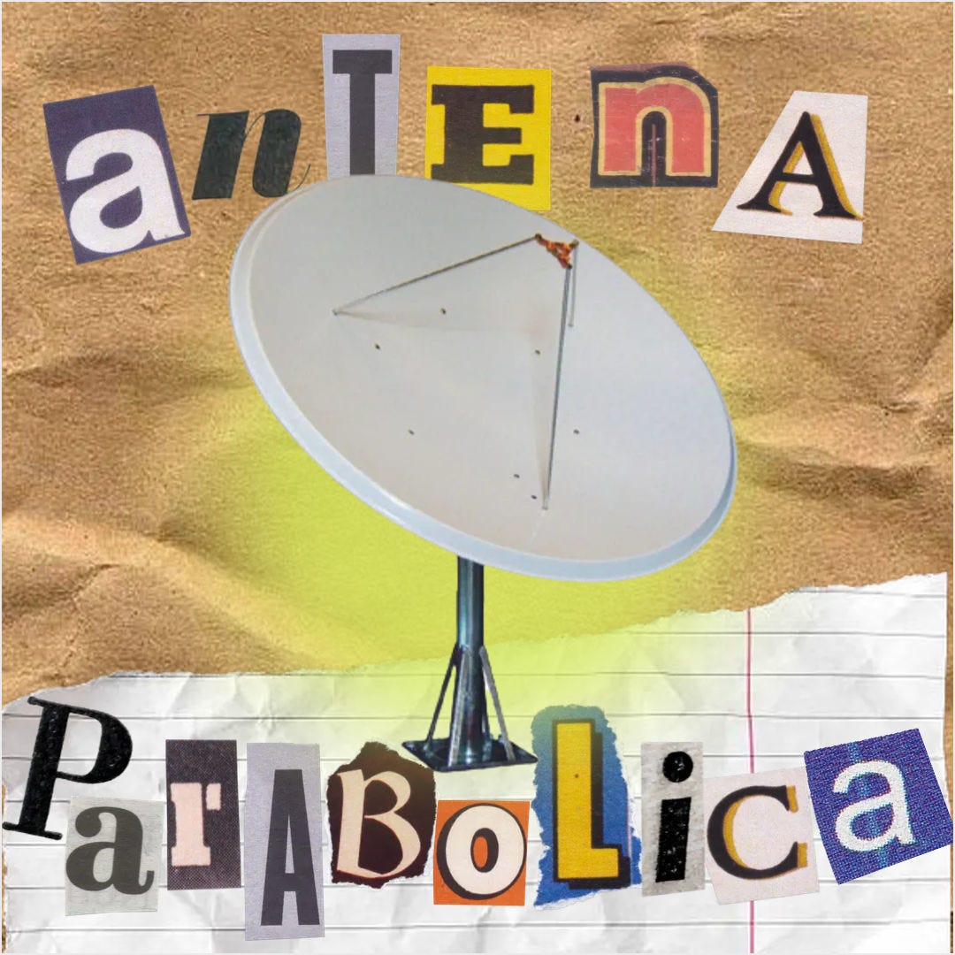 antena parabólica