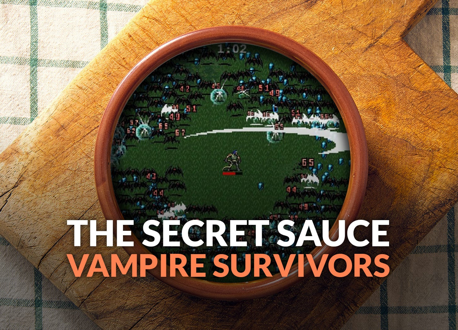 The secret to success in Vampire Survivors is power evolution