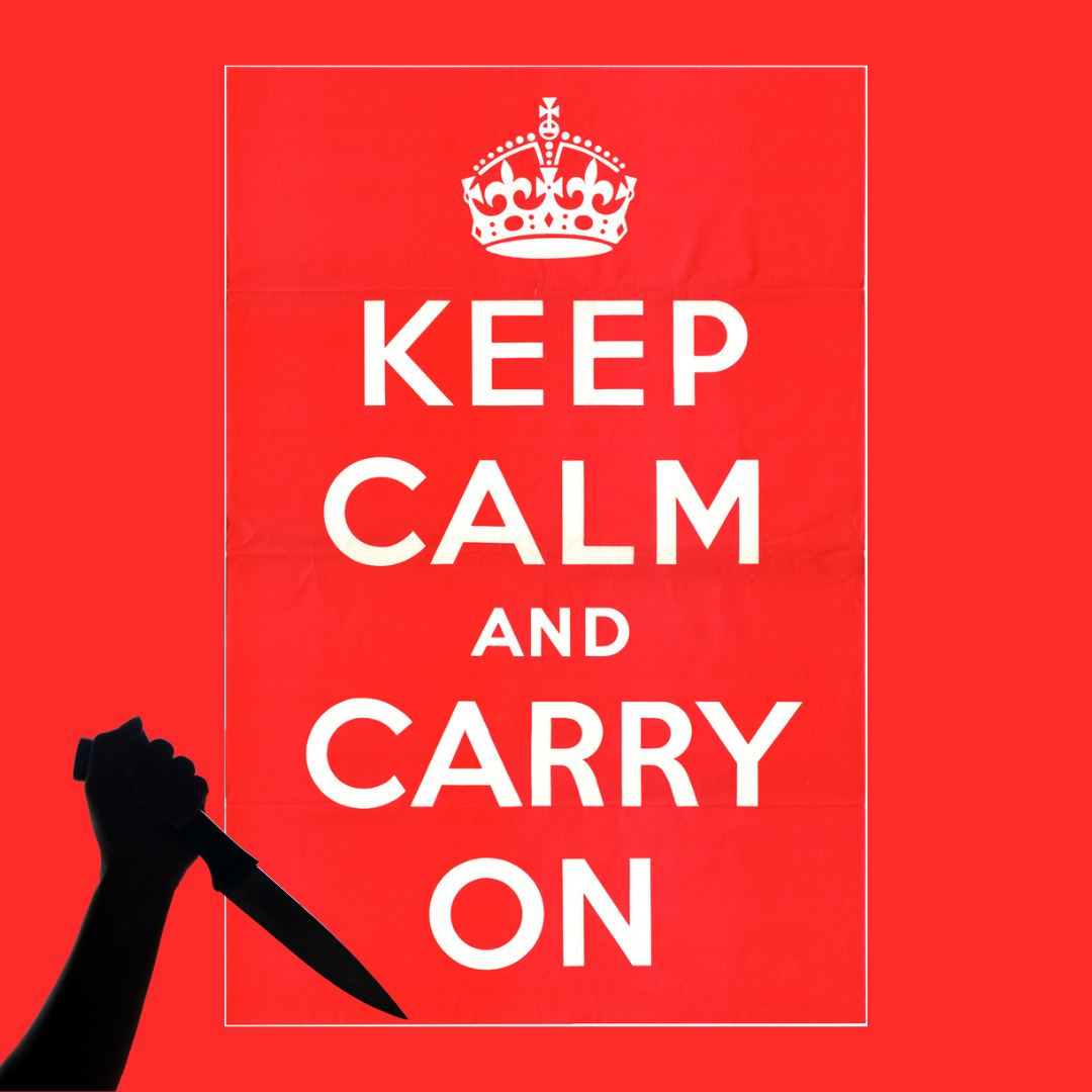 Keep Calm and Carry On, a Substack from Karen Dukess logo