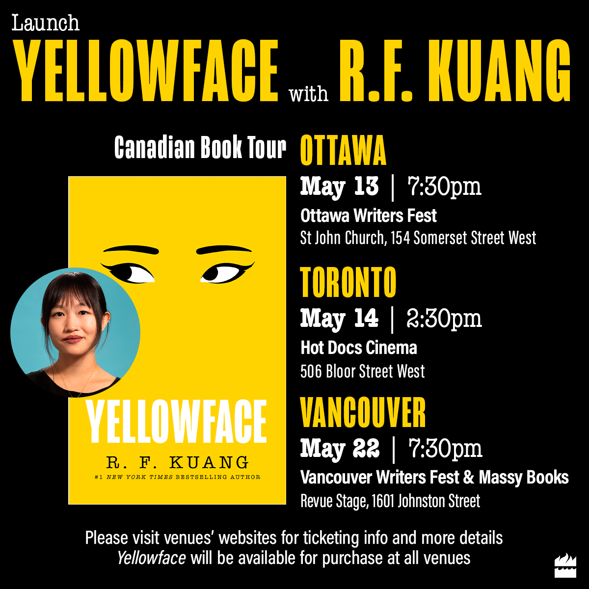 Babel & Yellowface by R.F. Kuang Bookmarks 