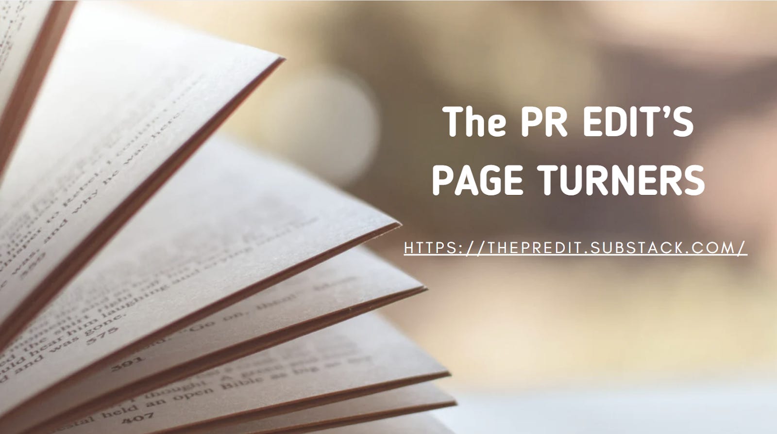 The PR Edit’s Page Turners for February - The PR Edit