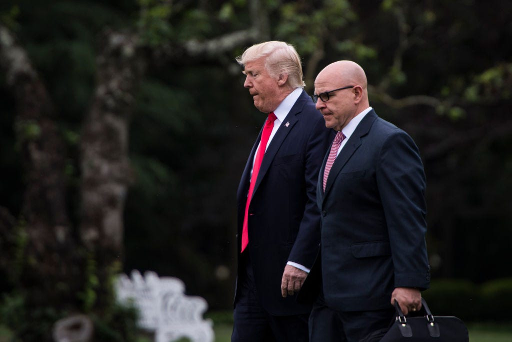 H.R. McMaster: My Travels with Trump