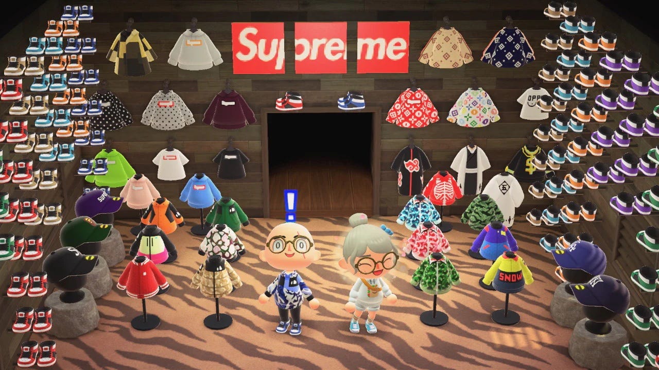 Animal Crossing e outros jogos atraem marcas de moda para o mundo