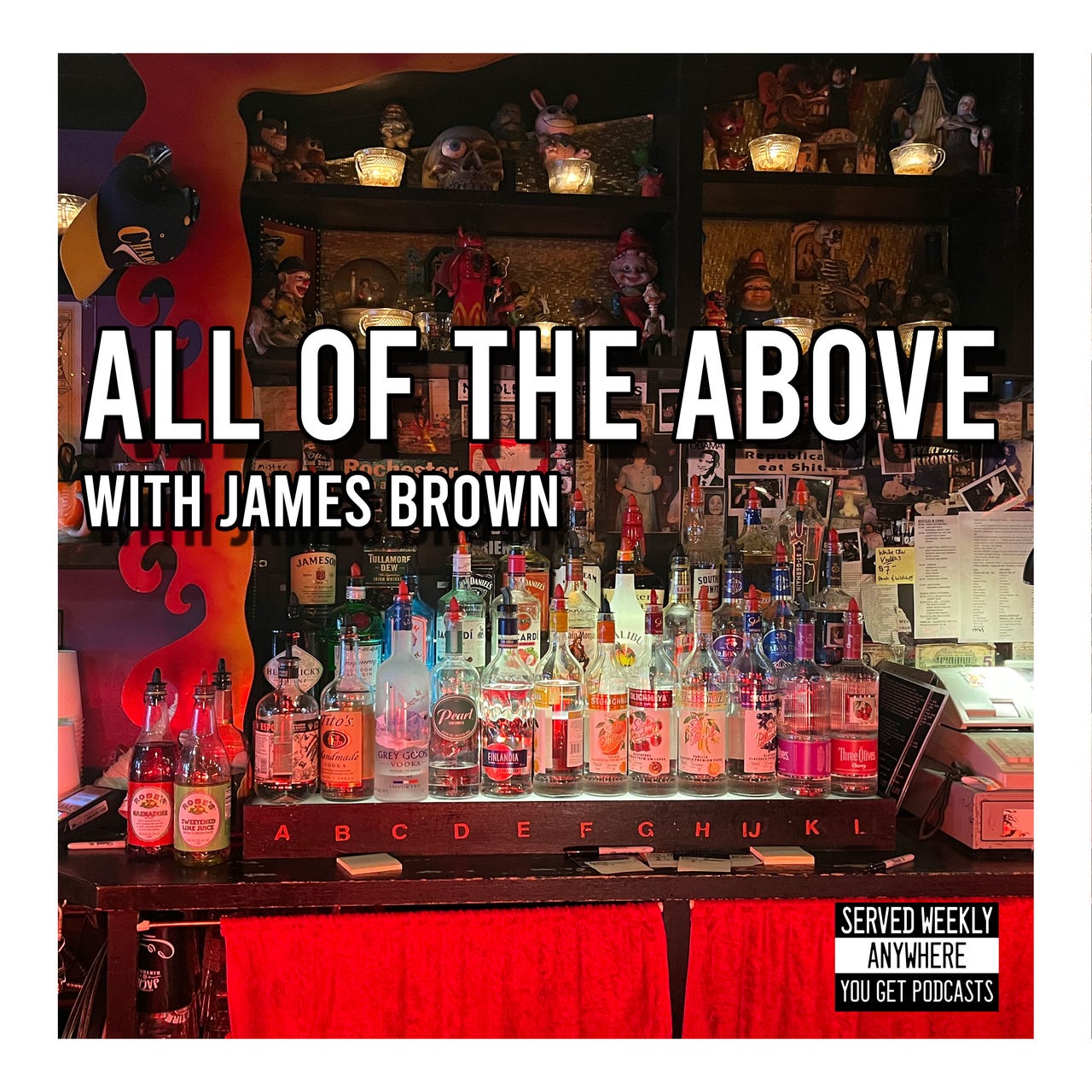 All of the Above with James Brown logo