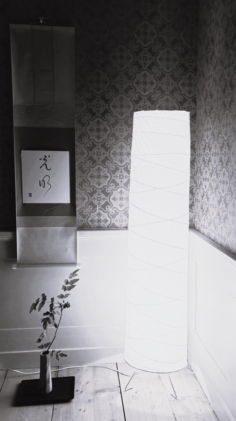 Light like a falling leaf in the wind by Maden Fura