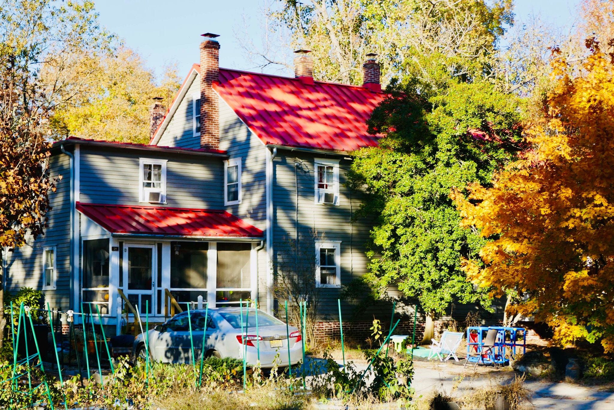A Village In A Swamp In New Jersey by garybaumgarten