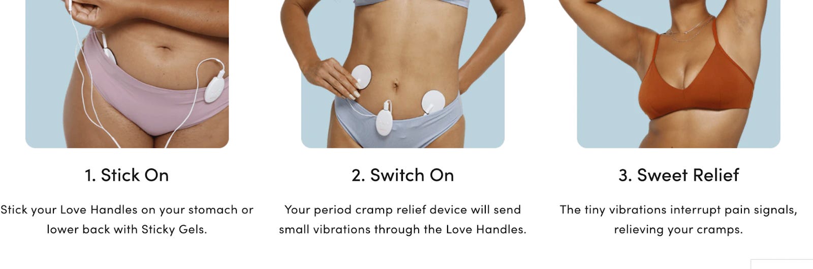 Period Cramp Relief Device
