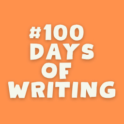 #100 Days Of Writing logo