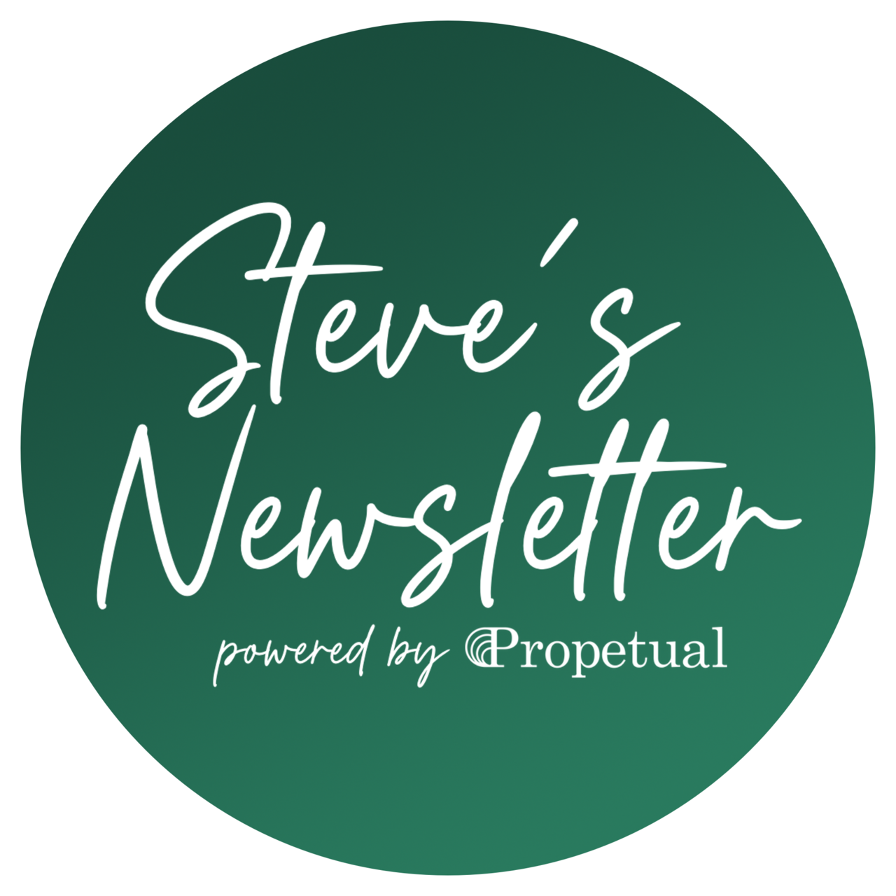 Steve’s Newsletter