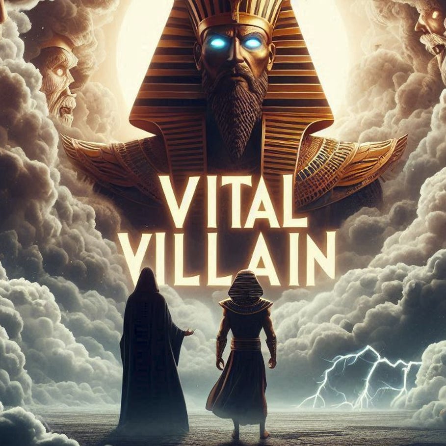 The Vital Villain logo