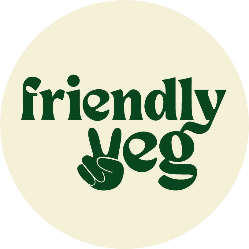 Friendly Veg | Pragmatic Vegan Tips & Food logo