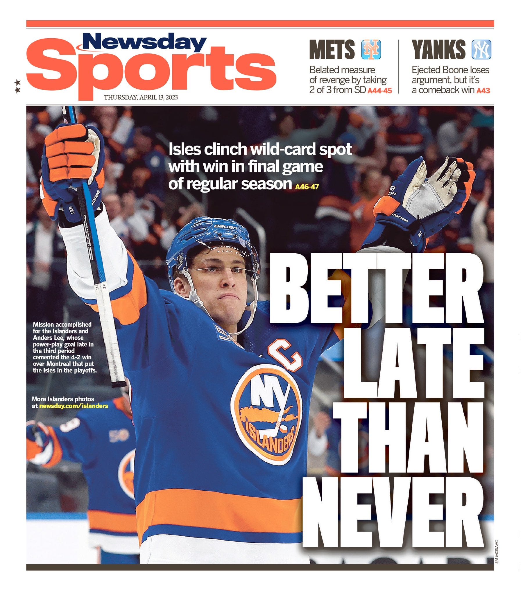 New York Islanders on X: Jersey off the back! #Isles fans who won the “ jersey off the back” auction hit the ice after the game to receive the  jersey from their favorite